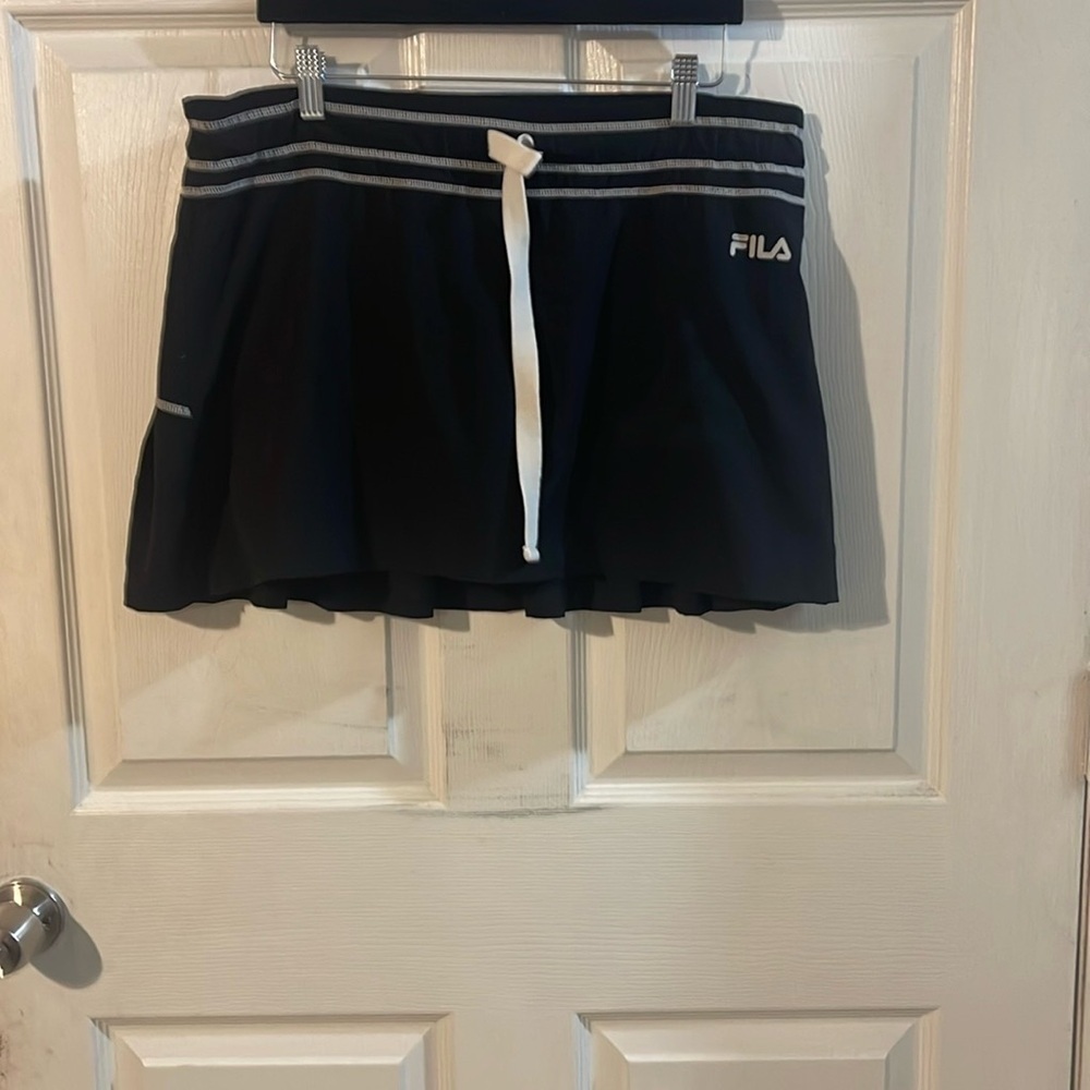 Fila Navy Skort with White Details